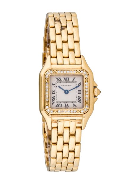 cartier watch diamond bezel.